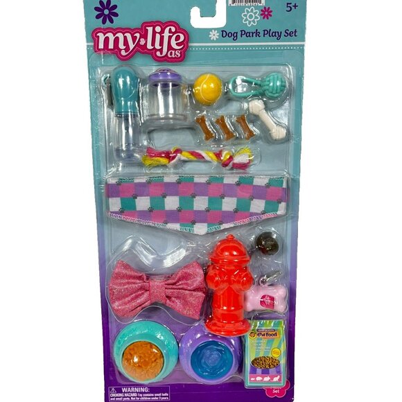 My Life As Dog Park Playset 17 Pieces For 18" Dolls - Picture 1 of 8